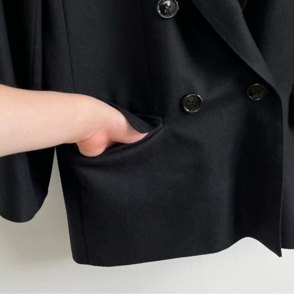 Vintage Double Breasted Wool Tailored Blazer - Picture 4 of 15